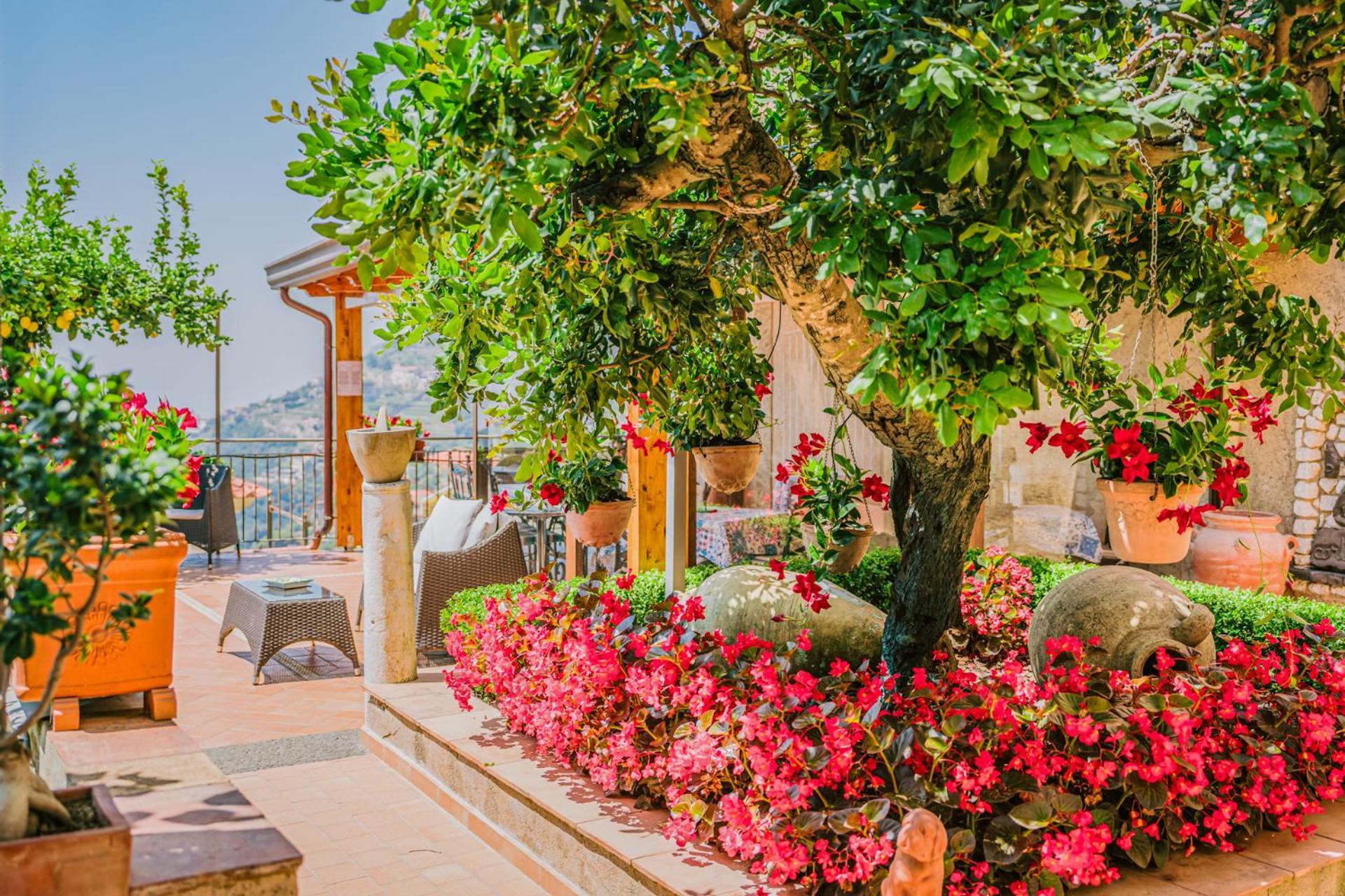 B&B Il Cortile Равело Екстериор снимка