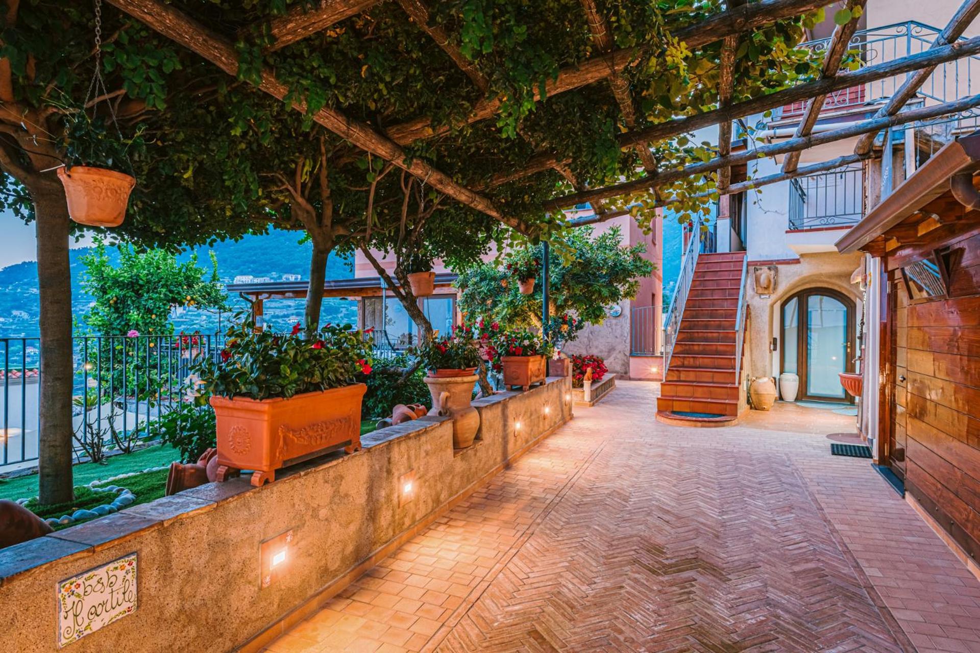 B&B Il Cortile Равело Екстериор снимка
