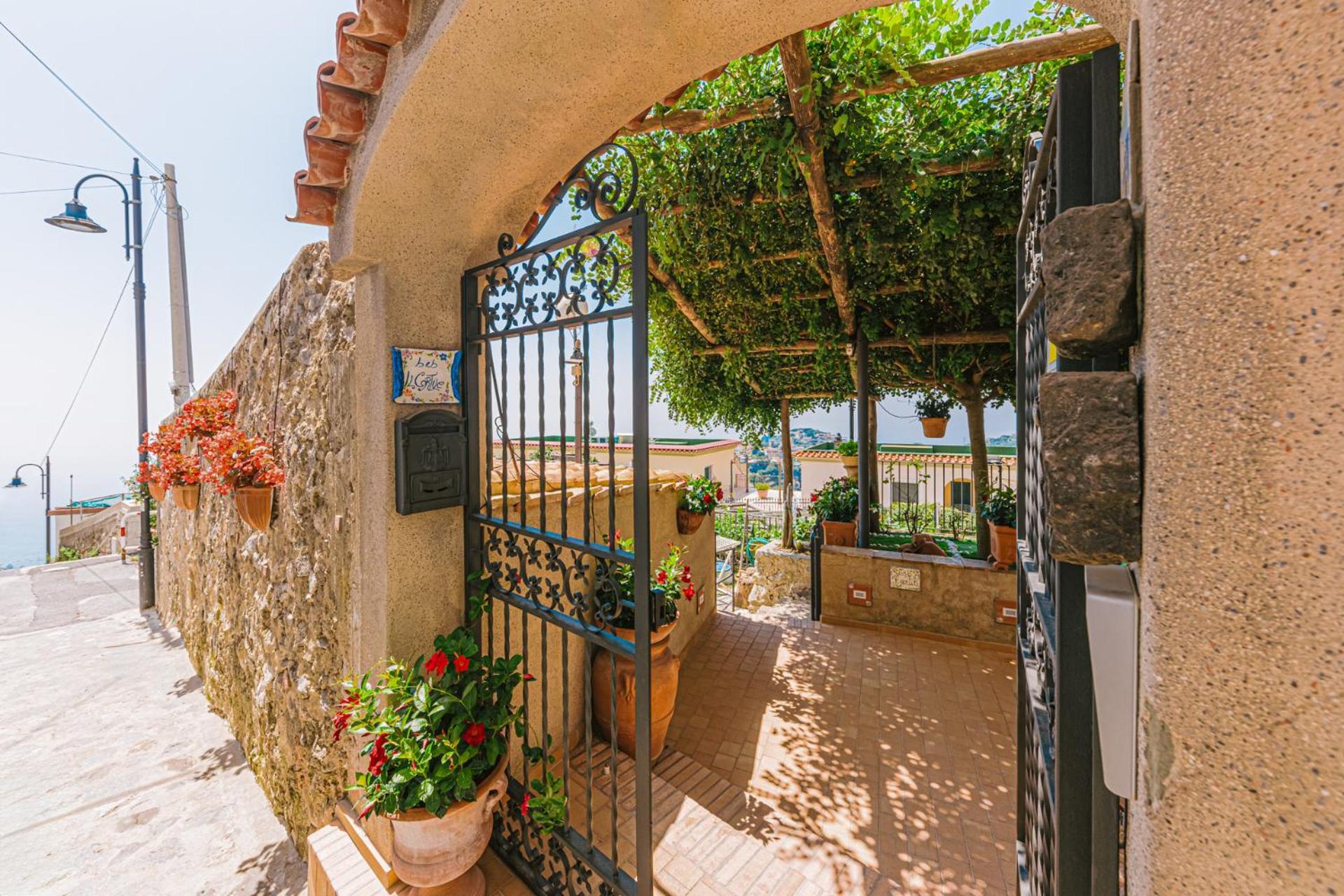 B&B Il Cortile Равело Екстериор снимка